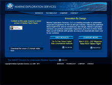Tablet Screenshot of marineexp.com